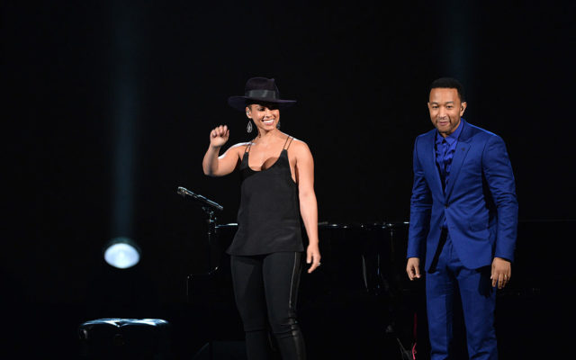 John Legend And Alicia Keys Are Having Piano Battle