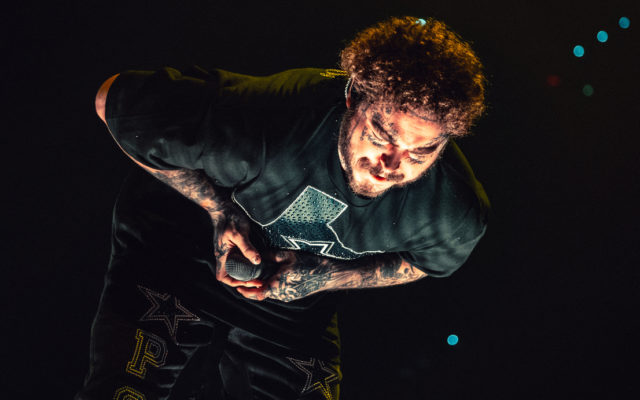 Post Malone Hurts Himself Again After Taking Fall On Stage