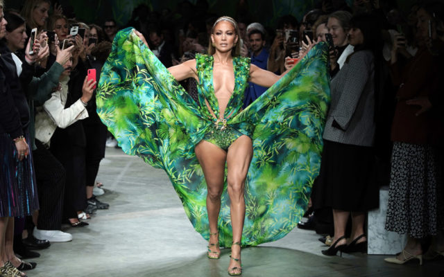 J-Lo Gives Us BTS Video Of Versace Runway Moment