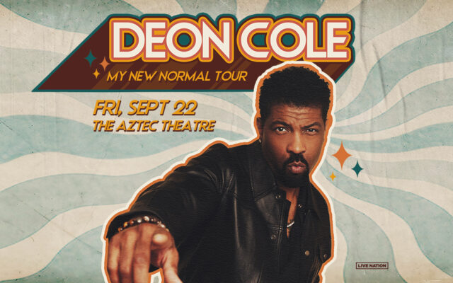 Win A Pair Of Tickets To See Deon Cole: My New Normal Tour September 22nd At The Aztec Theater!