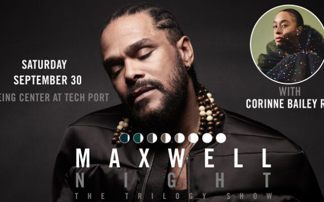 Win VIP Meet & Greets To See Maxwell Night: The Trilogy Show At The Boeing Center Sept. 30th!