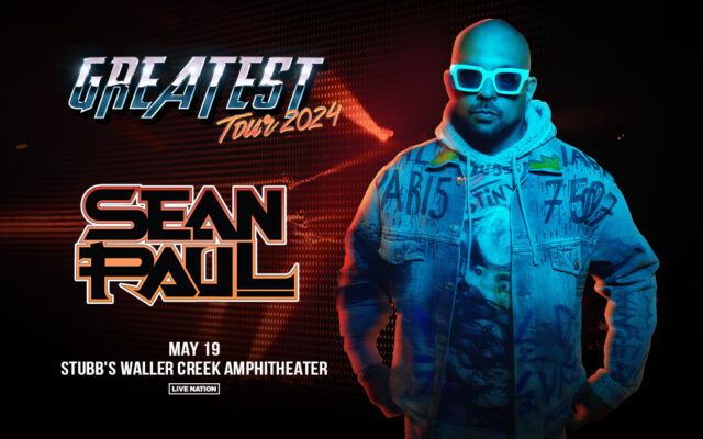 Win Tickets To See Sean Paul's Greatest Tour 2024 at Stubb's Waller Creek Amphitheater!