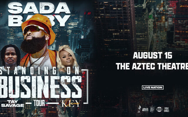 Win Tickets To See Sada Baby’s Standing On Business Tour August 16th At The Aztec Theatre!